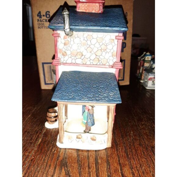Vintage Christmas Delights Sailors Pub Porcelain Christmas Holiday Village - Picture 4 of 9